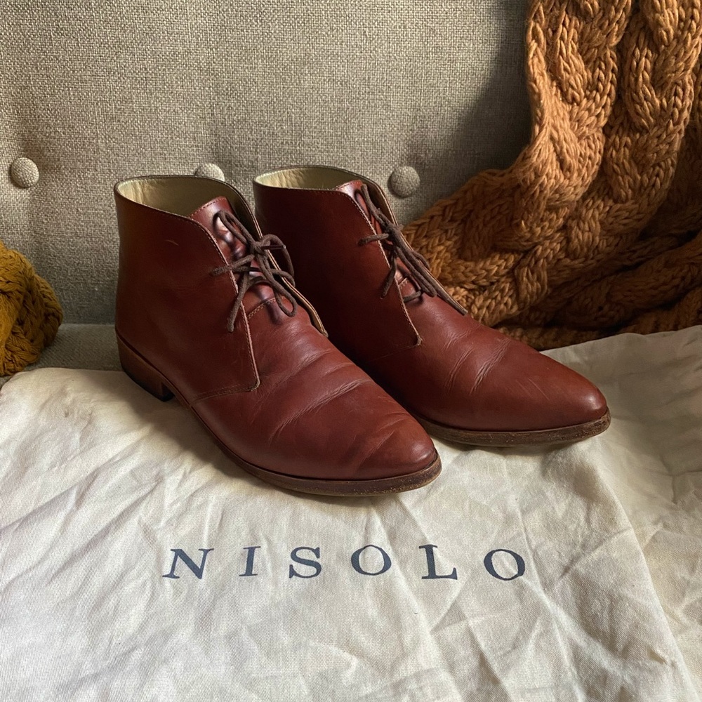 Nisolo Isa Chukka Boot - Brandy